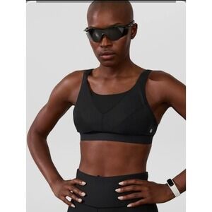 Athleta Invincible High Impact Sports Bra, Black, Size 32D NWOT